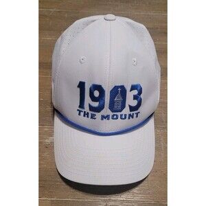 The Mount St Joseph Academy Hat Est 1905 White Snapback Cap